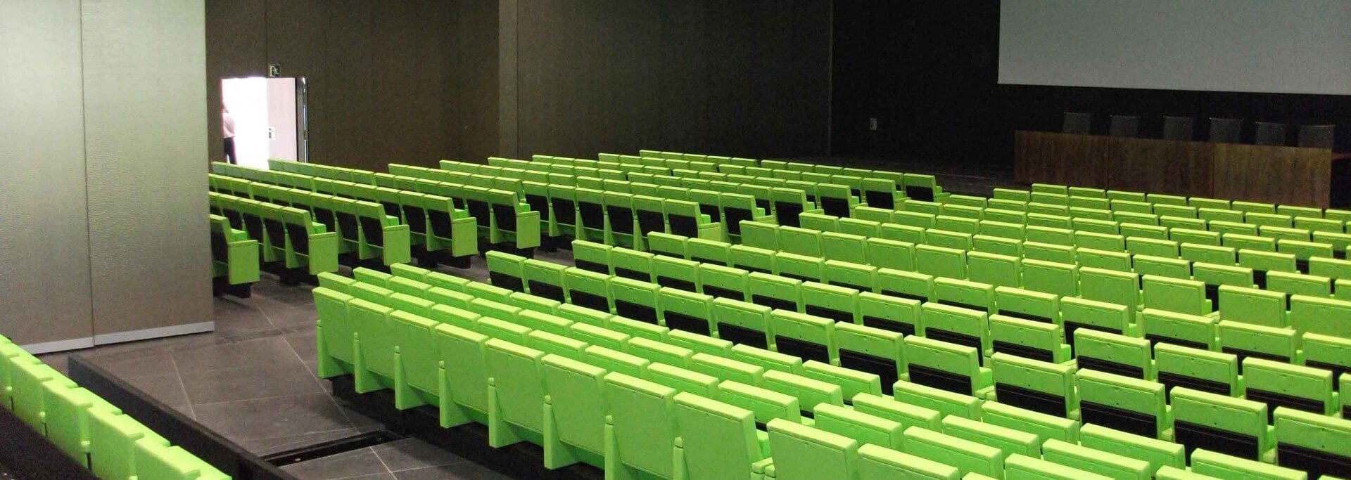 PROYECTO ODEON – ODENSE MUSIC HOUSE (DENMARK) - Grada GATEL220 motorizada y curvada