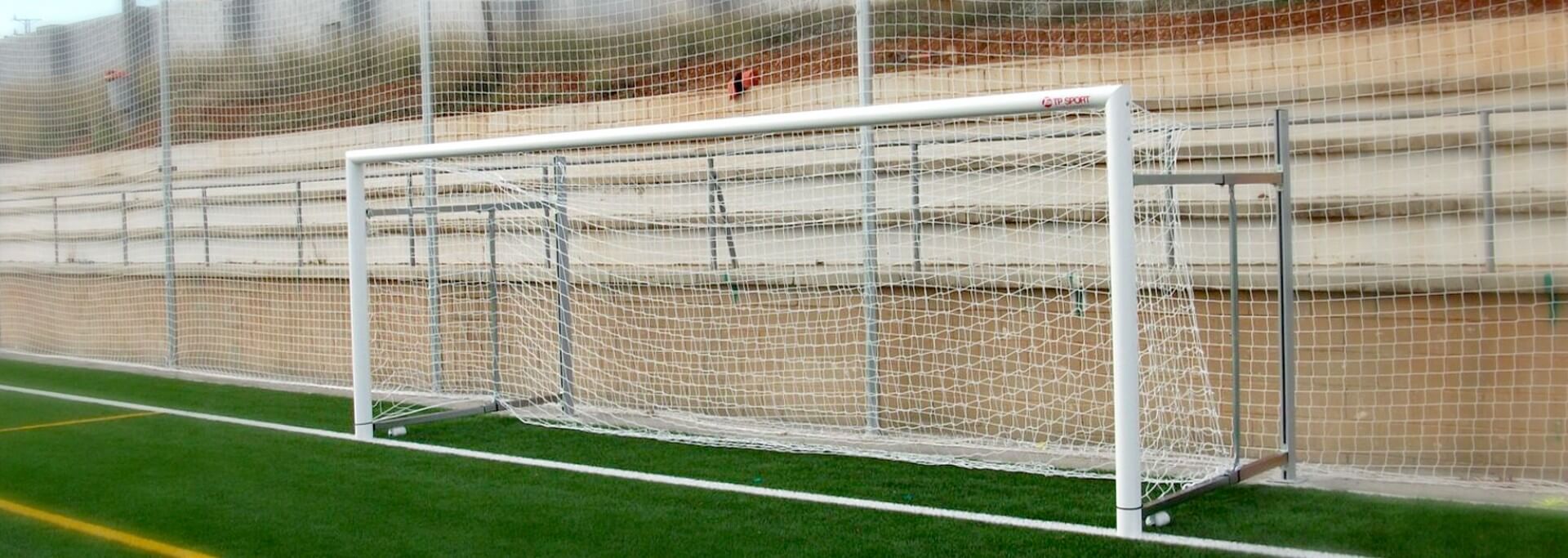 PORTERÍAS DE FÚTBOL REGLAMENTARIAS FIJAS o TRASLADABLES